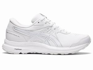 Asics GEL-CONTEND WALKER Women's Sneakers White | QXP106238