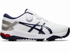 Asics GEL-COURSE DUO Boa Men's Golf Shoes Navy / White | OUT597814