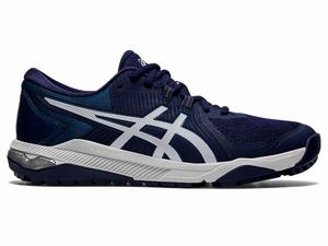 Asics GEL-COURSE GLIDE Men's Golf Shoes Navy / Grey | GKH219508