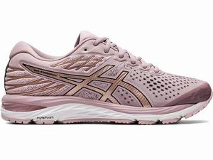 Asics GEL-CUMULUS 21 Women's Running Shoes Rose / Gold | FNO713628