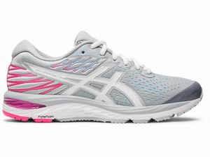 Asics GEL-CUMULUS 21 Women's Running Shoes Grey / White | YBX849715