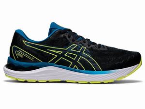 Asics GEL-CUMULUS 23 Men's Running Shoes Black / Yellow | UNV625371