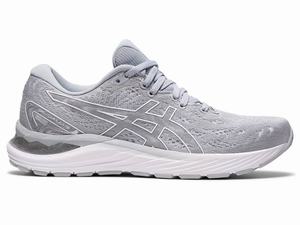 Asics GEL-CUMULUS 23 Women's Running Shoes White / Grey | EDJ429135