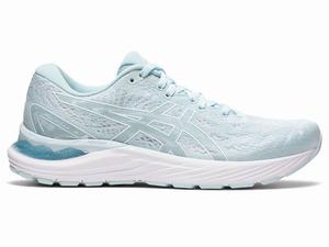 Asics GEL-CUMULUS 23 Women's Running Shoes Light Turquoise / White | MAU897204