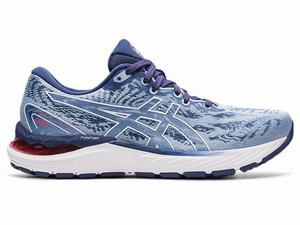 Asics GEL-CUMULUS 23 Women's Running Shoes White | YLD587234