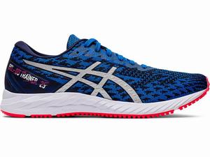 Asics GEL-DS TRAINER 25 Women's Running Shoes Blue / Silver | ZAD129563