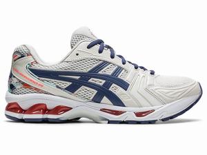 Asics GEL-KAYANO 14 Men's Sneakers Grey / Blue | RHO365947