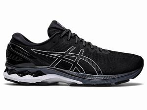 Asics GEL-KAYANO 27 (4E) Men's Running Shoes Black / Silver | WBC406378