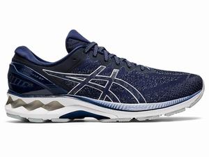 Asics GEL-KAYANO 27 Men's Running Shoes Navy / Grey | AFM214390