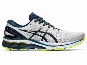 Asics GEL-KAYANO 27 Men's Running Shoes Grey / Blue | AZO643279