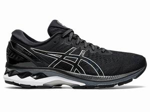 Asics GEL-KAYANO 27 Women's Running Shoes Black / Silver | JEA760185