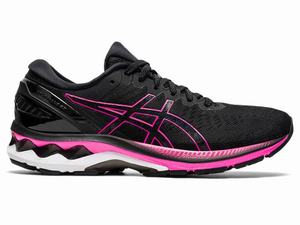 Asics GEL-KAYANO 27 Women's Running Shoes Black / Pink | UCA386021