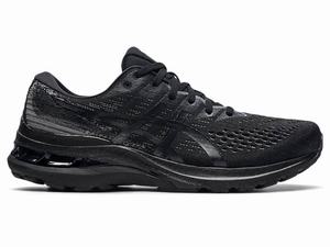 Asics GEL-KAYANO 28 (2E) Men's Running Shoes Black / Grey | TUO407298