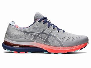 Asics GEL-KAYANO 28 Men's Running Shoes Grey / Blue | TMD573184