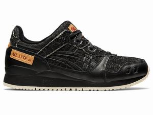 Asics GEL-LYTE III Men's Sneakers Black | GEQ801324