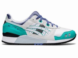 Asics GEL-LYTE III Men's Sneakers White / Blue | LON098541