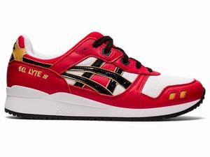 Asics GEL-LYTE III OG Men's Sneakers Black / Red | FCX052389