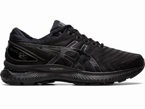 Asics GEL-NIMBUS 22 Men's Running Shoes Black | TQE536908