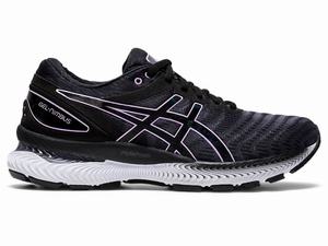 Asics GEL-NIMBUS 22 Women's Running Shoes Black | XKM317250