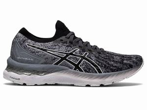 Asics GEL-NIMBUS 23 KNIT Women's Running Shoes Black | PHJ429156