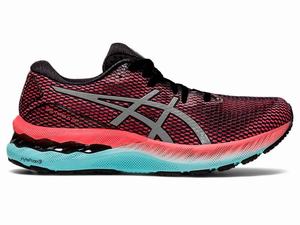 Asics GEL-NIMBUS 23 LITE-SHOW Women's Running Shoes Black / Silver | JTR670143