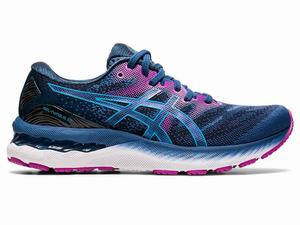 Asics GEL-NIMBUS 23 Women's Running Shoes Dark Grey / Black | AZO025139