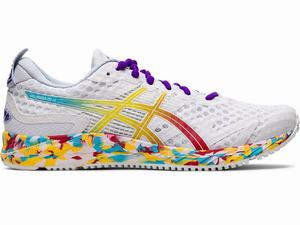 Asics GEL-NOOSA TRI 12 Women's Running Shoes White / Red | FVG852610