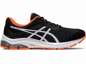 Asics GEL-PULSE 11 Men's Running Shoes Black / White | AYR370428