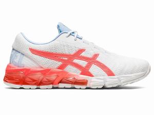 Asics GEL-QUANTUM 180 5 Women's Sneakers White / Orange / Red | EFY872519