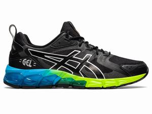 Asics GEL-QUANTUM 180 Men's Sneakers Black / Blue | NYT046987