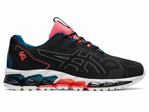 Asics GEL-QUANTUM 360 6 Men's Sneakers Black / Blue | IQZ019465