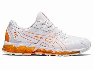 Asics GEL-QUANTUM 360 6 Women's Sneakers White / Orange | VUW786134