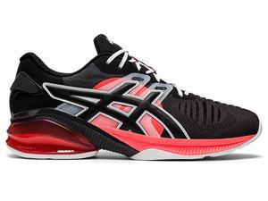 Asics GEL-QUANTUM INFINITY JIN Men's Sneakers Black / Orange | LQC789413