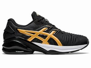 Asics GEL-QUANTUM INFINITY JIN Women's Sneakers Black / Gold | EAM207543