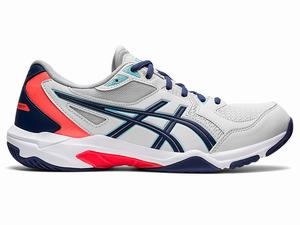 Asics GEL-ROCKET 10 Men's Volleyball Shoes Grey / Orange / Red | WPS935721