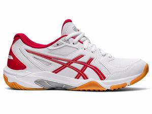 Asics GEL-ROCKET 10 Women's Volleyball Shoes White / Red | BWE605743