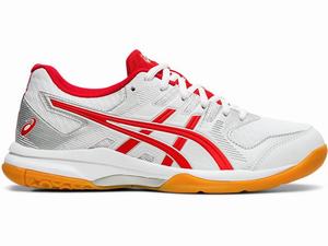 Asics GEL-ROCKET 9 Women's Sneakers White / Red | OSN274891