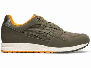 Asics GEL-SAGA Men's Sneakers Green | BSR706912