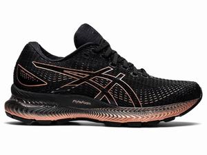 Asics GEL-SAIUN Women's Running Shoes Black / Rose / Gold / Grey | YRU570862