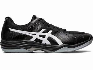 Asics GEL-TACTIC 2 Men's Volleyball Shoes Black / White | PLW603514