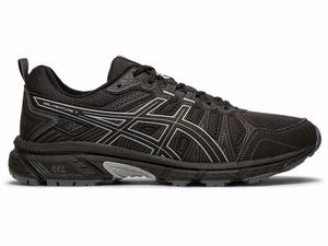 Asics GEL-VENTURE 7 (4E) Men's Trail Running Shoes Black | CQD925831