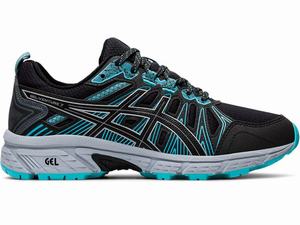 Asics GEL-VENTURE 7 (D) Women's Trail Running Shoes Grey / Black | AWX905416