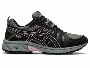 Asics GEL-VENTURE 7 Women's Trail Running Shoes Green / Rose | JCB936250