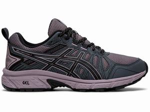 Asics GEL-VENTURE 7 Women's Trail Running Shoes Grey / Purple | ROV527831