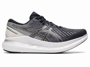 Asics GLIDERIDE 2 Women's Running Shoes Black / White | CRE972403