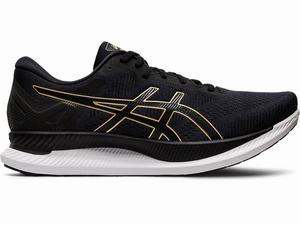 Asics GLIDERIDE Men's Running Shoes Black / Gold | FLC428367