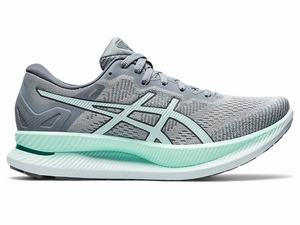 Asics GLIDERIDE Women's Running Shoes Grey / Mint | MJD719206