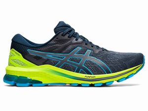 Asics GT-1000 10 Men's Running Shoes Blue / Green | BTH805261