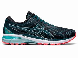 Asics GT-2000 8 Men's Running Shoes Black / Blue | QCH105964