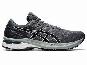 Asics GT-2000 9 (2E) Men's Running Shoes Black / Grey | DQO410978